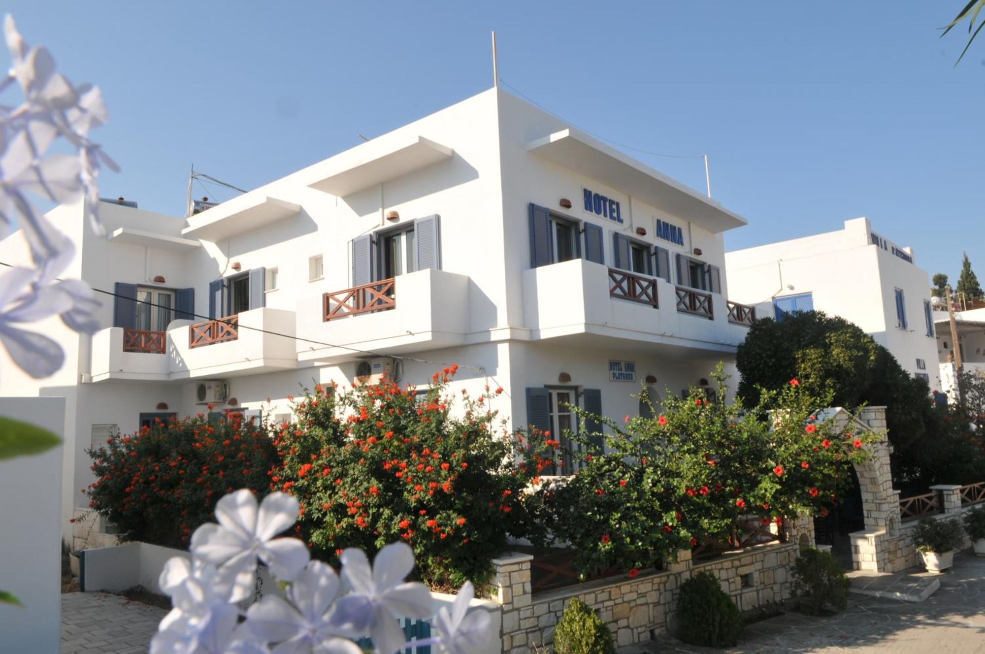 Anna Platanou Hotel Páros Exterior foto